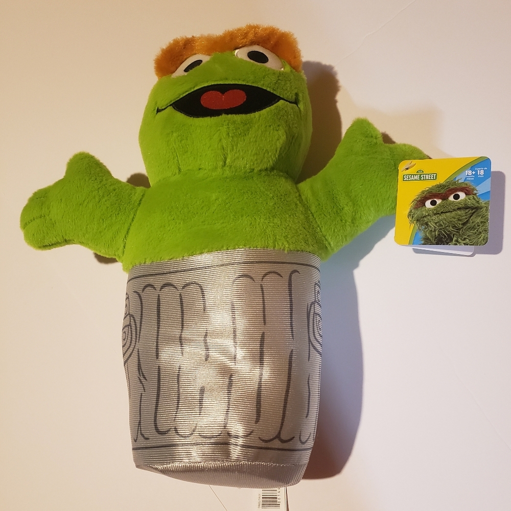 Sesame Street Oscar the Grouch 12" plush doll